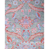 Ikat One-of-a-Kind Hand-Knotted Area Rug - Gray, 8' 3" x 10' 3" - 8' 3" x 10' 3"