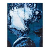 Ikat One-of-a-Kind Hand-Knotted Area Rug - Navy, 8' 3" x 10' 3" - 8' 3" x 10' 3"