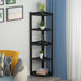 Corner Bookshelves Bookcase Shelves Storage Rack Bookshelf