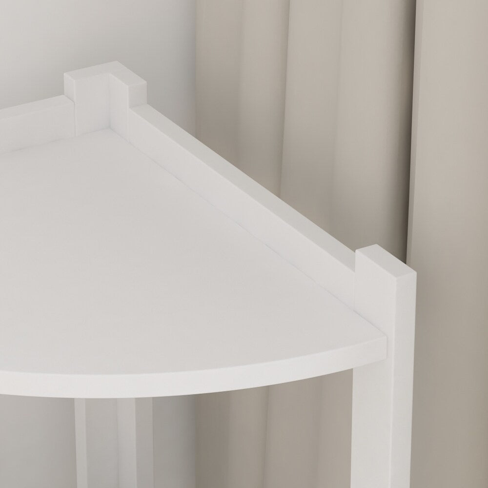 Corner Bookshelves Bookcase Shelves Storage Rack Bookshelf