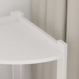 Corner Bookshelves Bookcase Shelves Storage Rack Bookshelf