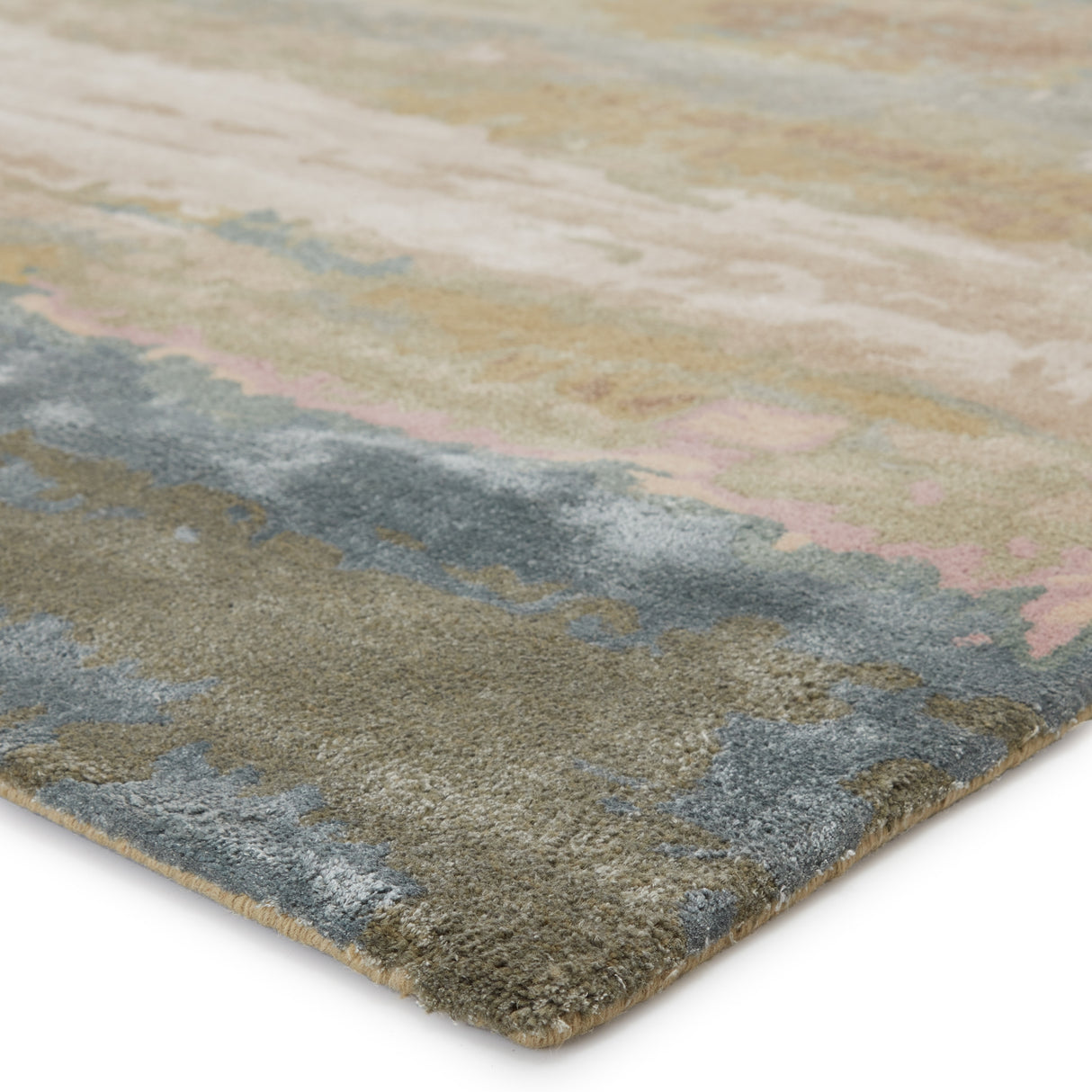Benna Handmade Abstract Area Rug