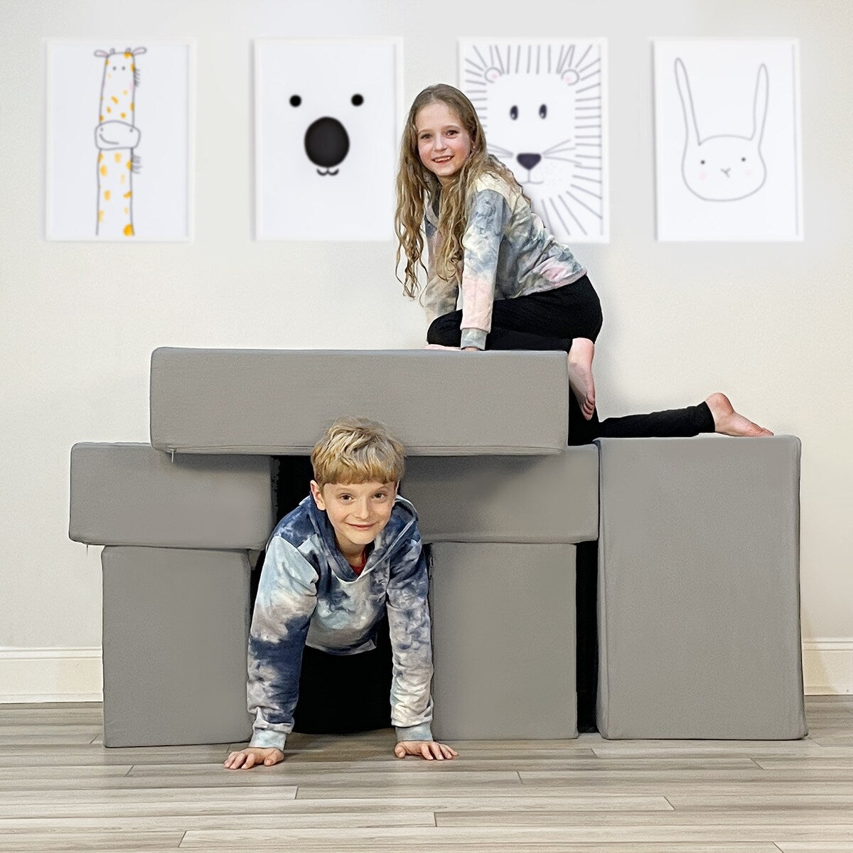 Imaginarium Kids and Toddler Play Throne and Ninja Blocks