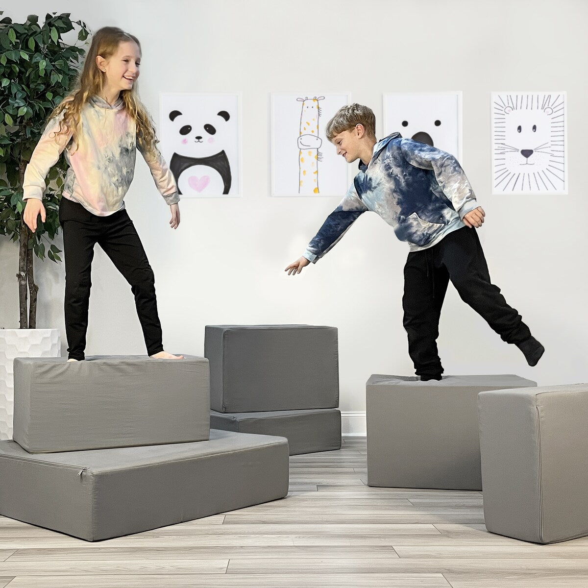 Imaginarium Kids and Toddler Play Throne and Ninja Blocks