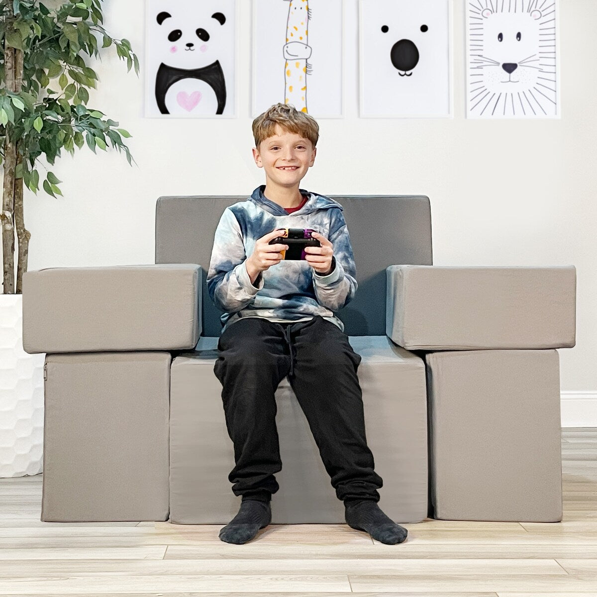 Imaginarium Kids and Toddler Play Throne and Ninja Blocks