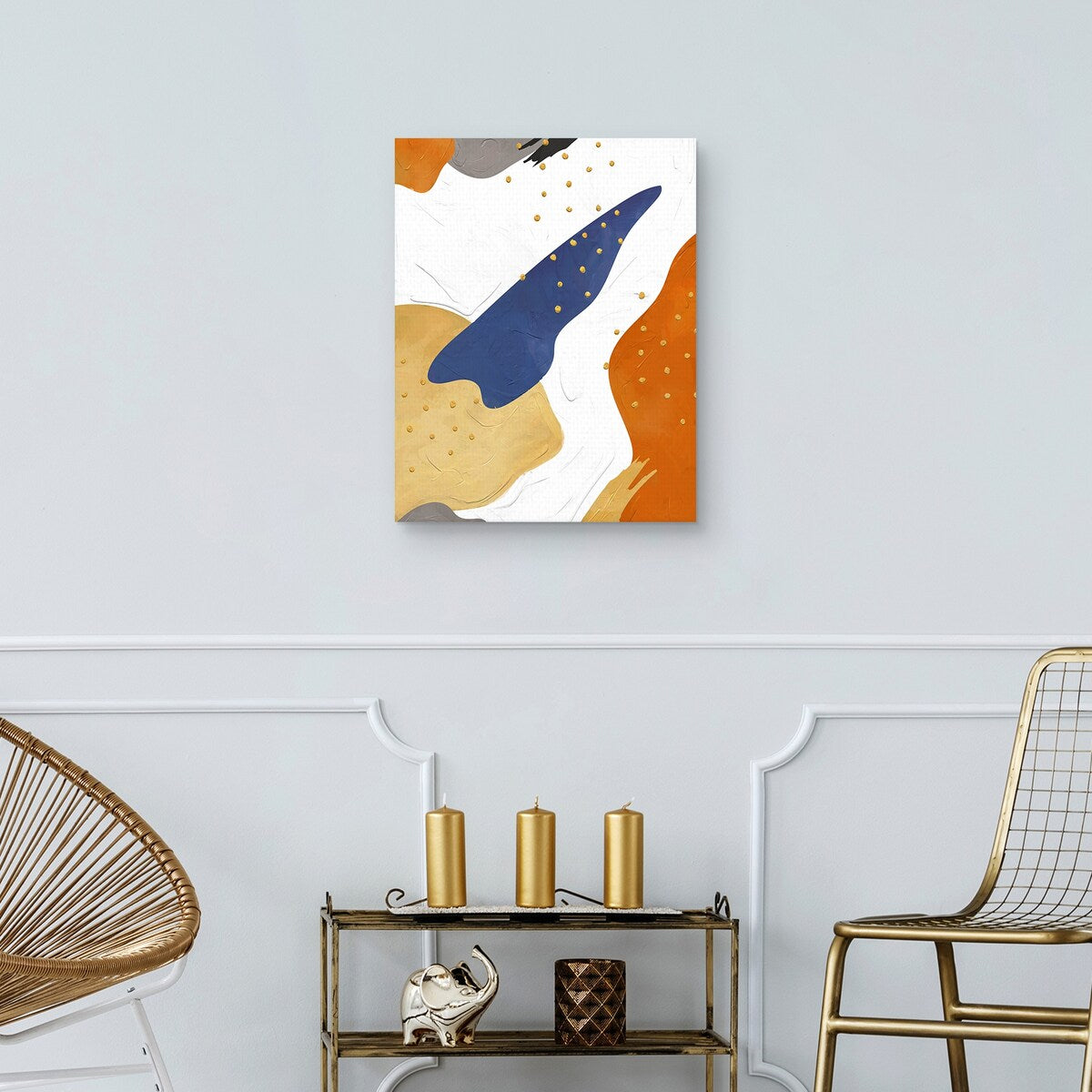 Improvisations IV by Studio Arts Canvas Art Print