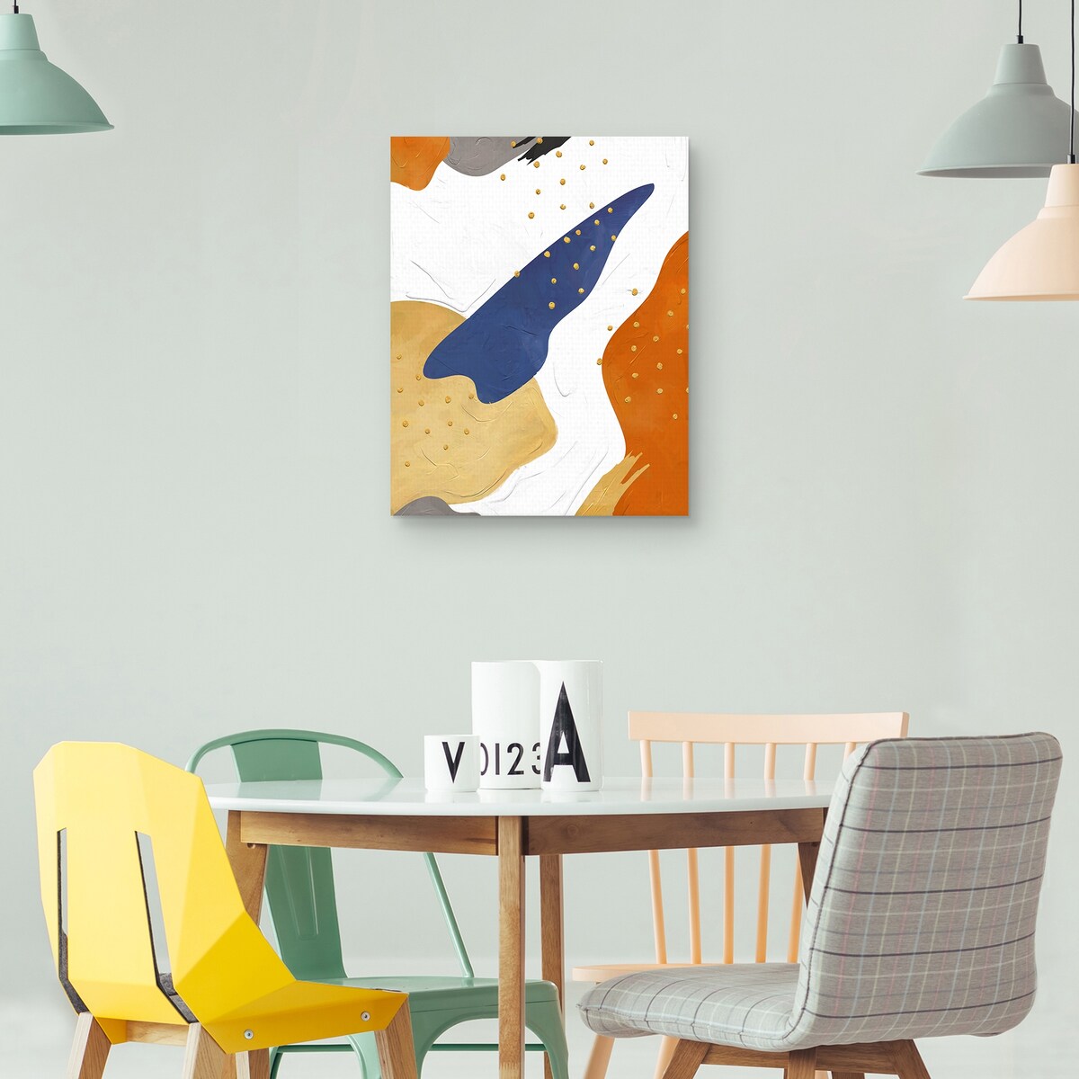 Improvisations IV by Studio Arts Canvas Art Print