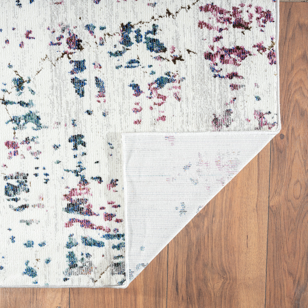 Sevita Abstract Prism Marble Area Rug