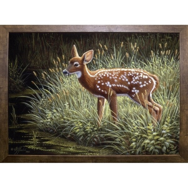 In The Tall Grass-WILGOE78983 Framed Print 16.25"x22.75" by Wilhelm Goebel