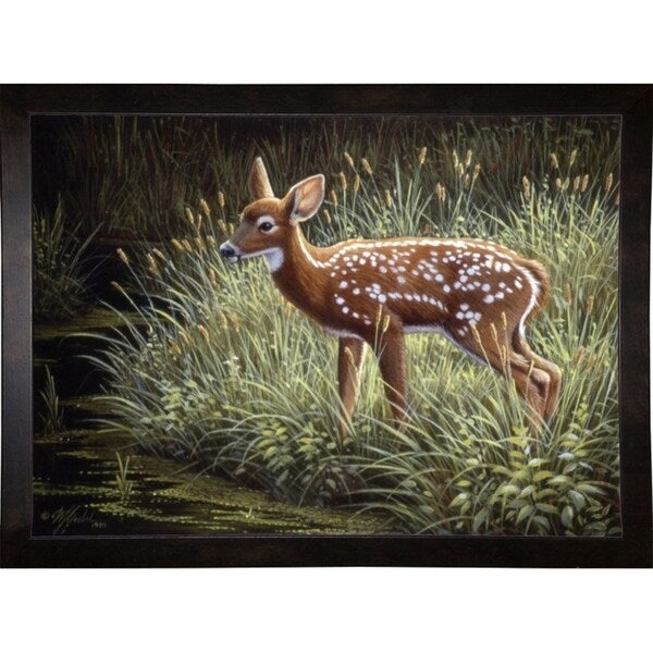 In The Tall Grass-WILGOE78983 Framed Print 16.25"x22.75" by Wilhelm Goebel