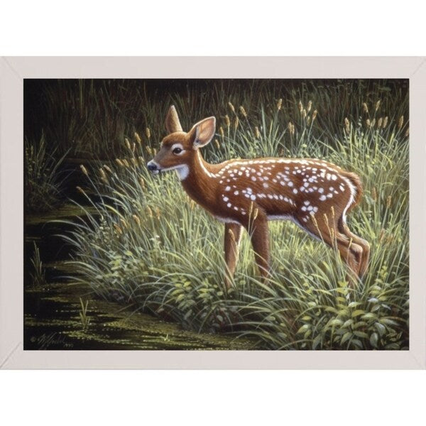 In The Tall Grass-WILGOE78983 Framed Print 16.25"x22.75" by Wilhelm Goebel