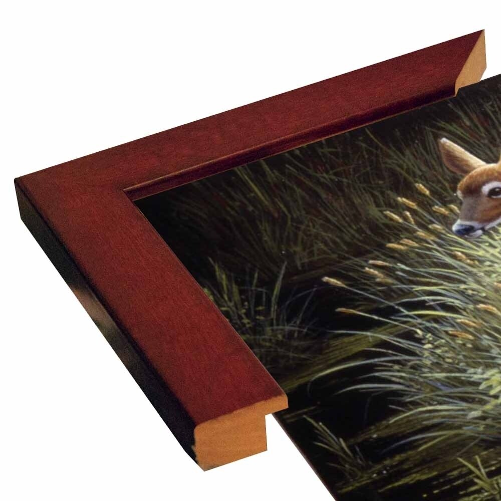 In The Tall Grass-WILGOE78983 Framed Print 16.25"x22.75" by Wilhelm Goebel