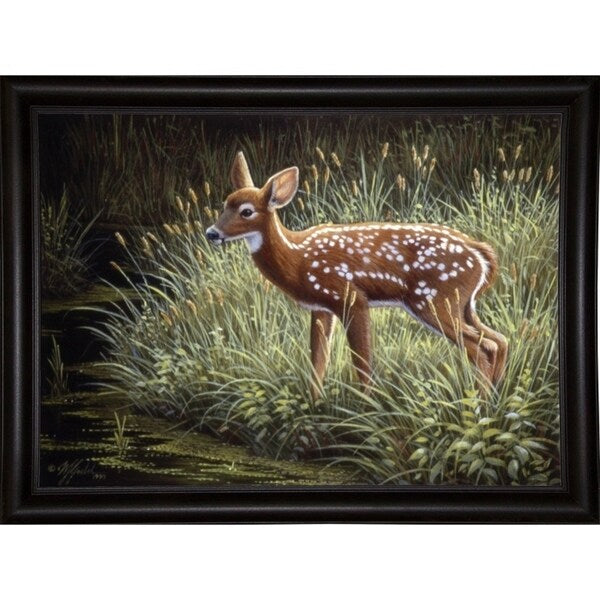 In The Tall Grass-WILGOE78983 Framed Print 16.25"x22.75" by Wilhelm Goebel