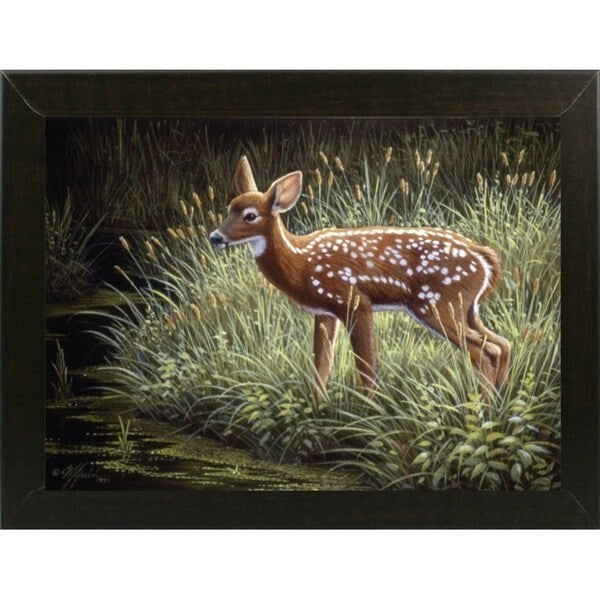 In The Tall Grass-WILGOE78983 Framed Print 16.25"x22.75" by Wilhelm Goebel