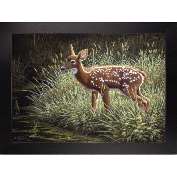 In The Tall Grass-WILGOE78983 Framed Print 16.25"x22.75" by Wilhelm Goebel