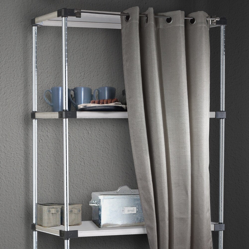 InStyleDesign Magnetic Curtain Rod 28-48 inch ( Set of 4 )