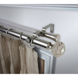 InStyleDesign Sadie 1 inch Diameter Adjustable Double Curtain Rod
