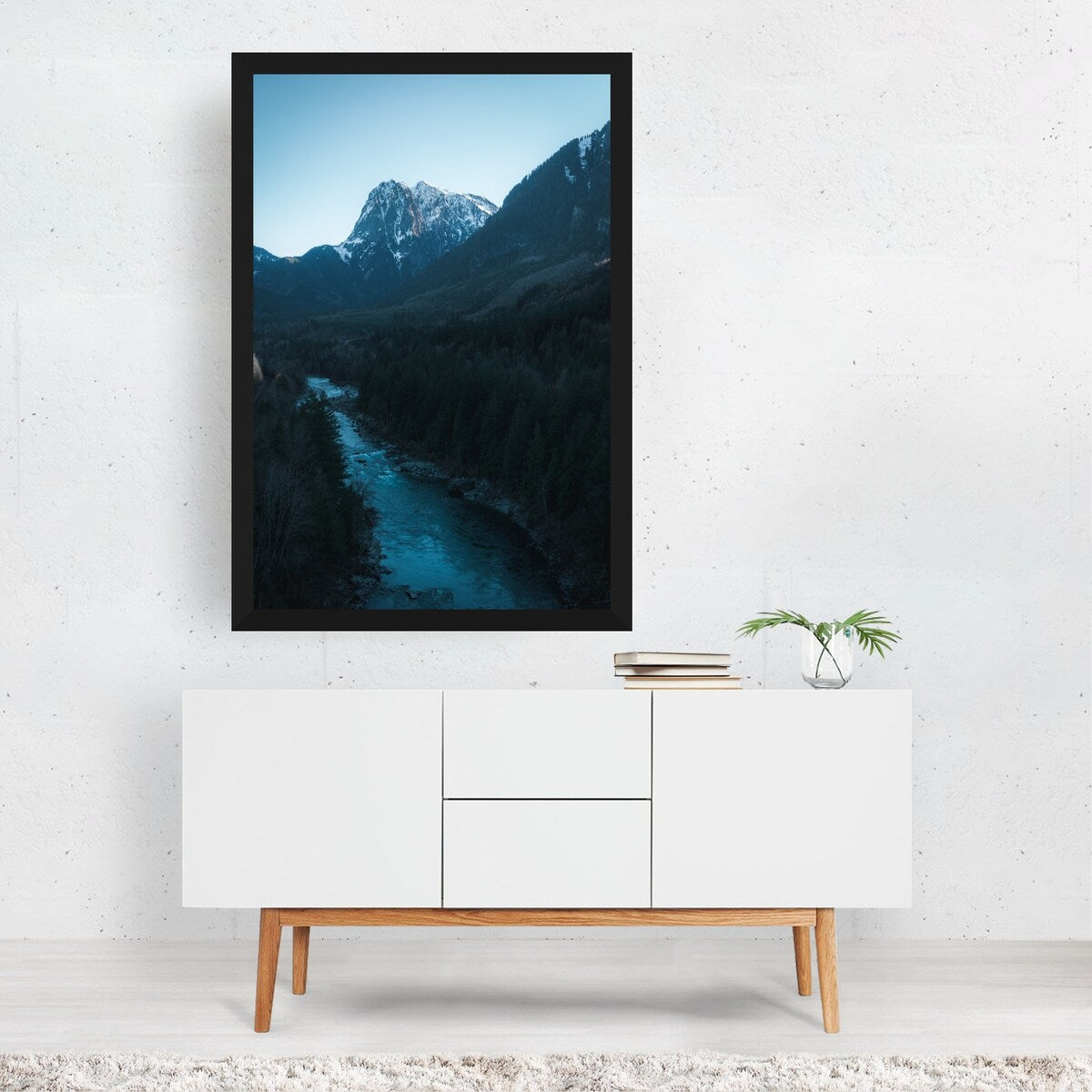 Index Washington Photography Mountains Nature Art Print/Poster