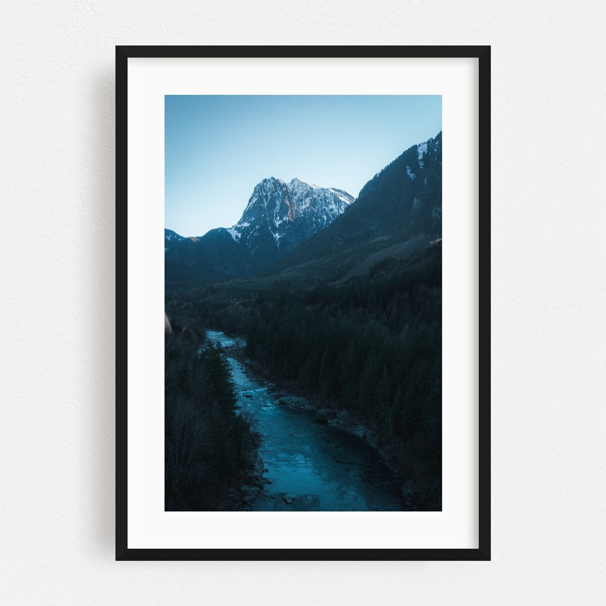 Index Washington Photography Mountains Nature Art Print/Poster
