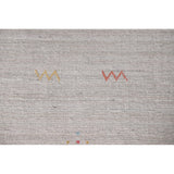 Indian Gabbeh Rug Handmade Wool Carpet - 9'1"x 11'11"