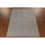 Indian Gabbeh Rug Handmade Wool Carpet - 9'1"x 11'11"