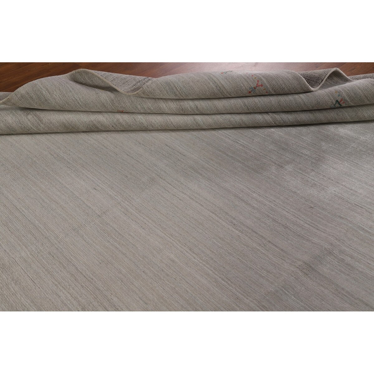 Indian Gabbeh Rug Handmade Wool Carpet - 9'1"x 11'11"