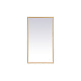 Indigo Home 20x36 inch LED mirror with adjustable color temperature