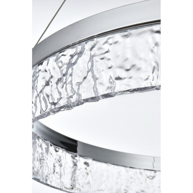 Indigo Home 22 inch Adjustable LED chandelier