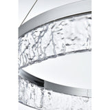 Indigo Home 22 inch Adjustable LED chandelier