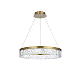 Indigo Home 22 inch Adjustable LED chandelier