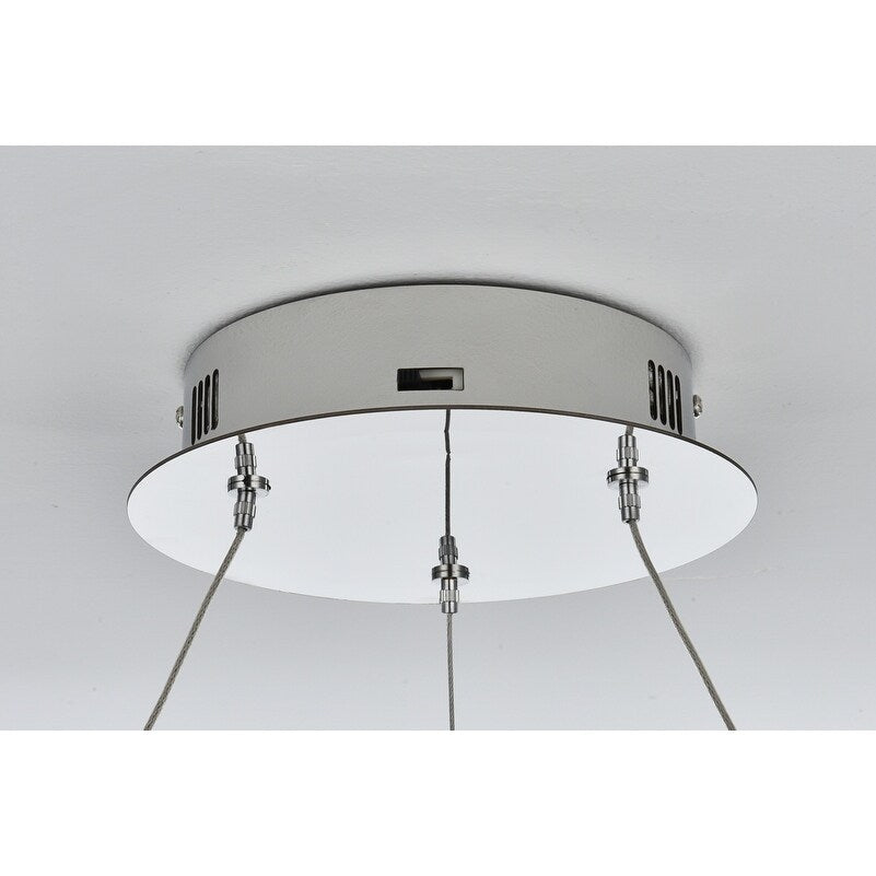 Indigo Home 22 inch Adjustable LED chandelier