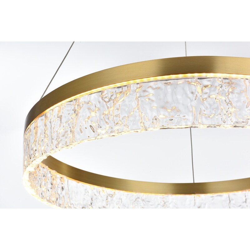 Indigo Home 22 inch Adjustable LED chandelier
