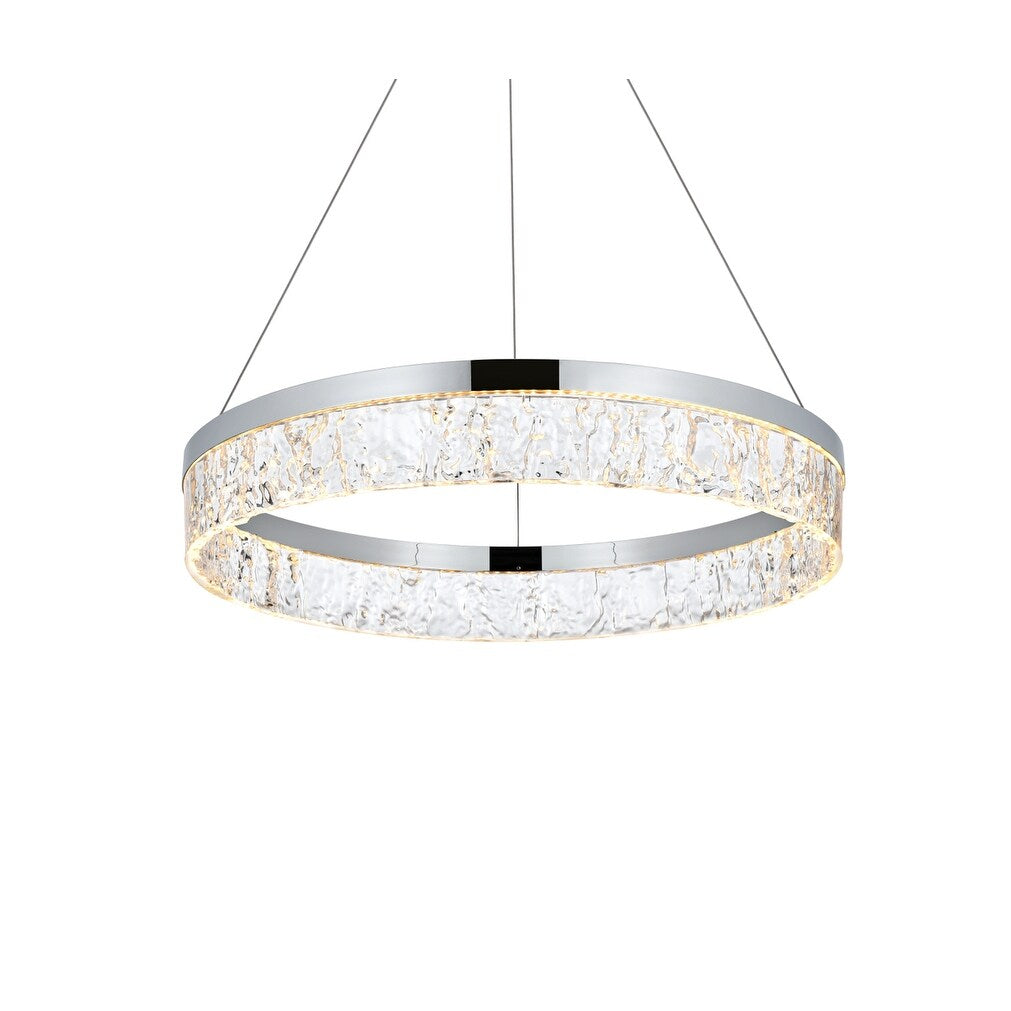 Indigo Home 22 inch Adjustable LED chandelier