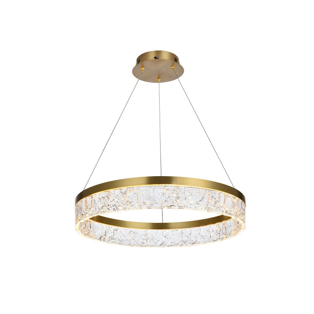 Indigo Home 22 inch Adjustable LED chandelier