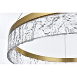 Indigo Home 22 inch Adjustable LED chandelier