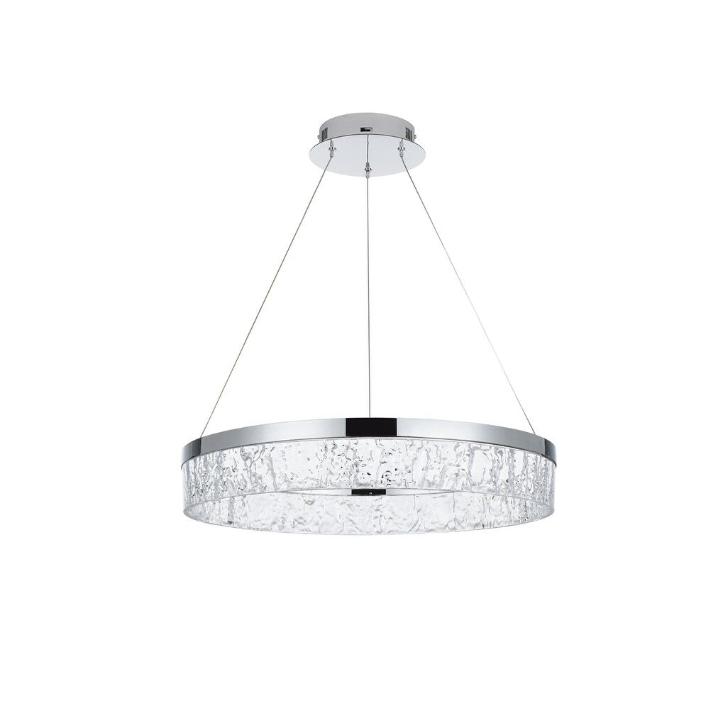 Indigo Home 22 inch Adjustable LED chandelier