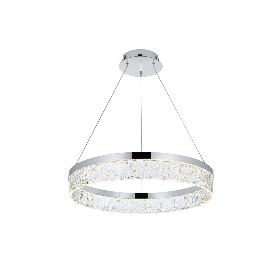 Indigo Home 22 inch Adjustable LED chandelier
