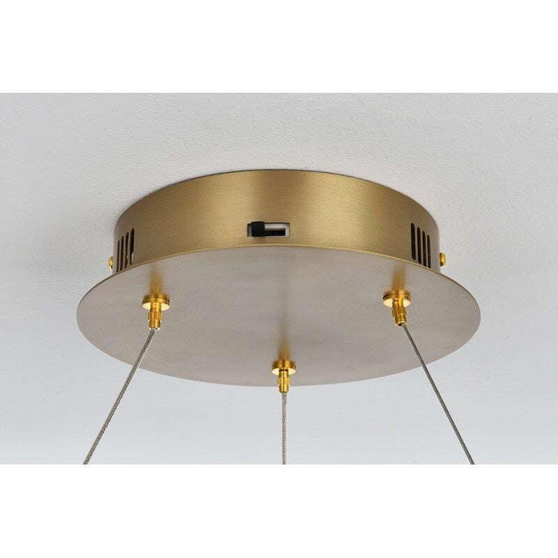 Indigo Home 22 inch Adjustable LED chandelier