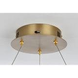 Indigo Home 22 inch Adjustable LED chandelier