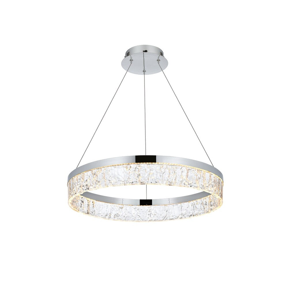 Indigo Home 22 inch Adjustable LED chandelier