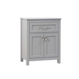 Indigo Home 24 Inch Bathroom Storage Freestanding Cabinet