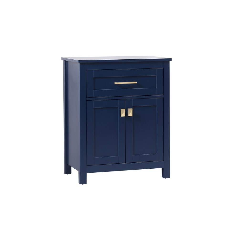Indigo Home 24 Inch Bathroom Storage Freestanding Cabinet