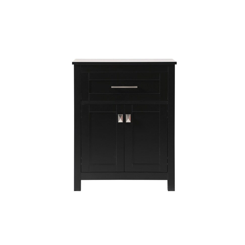 Indigo Home 24 Inch Bathroom Storage Freestanding Cabinet