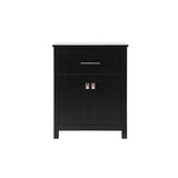 Indigo Home 24 Inch Bathroom Storage Freestanding Cabinet