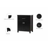 Indigo Home 24 Inch Bathroom Storage Freestanding Cabinet