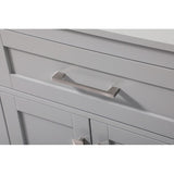 Indigo Home 24 Inch Bathroom Storage Freestanding Cabinet
