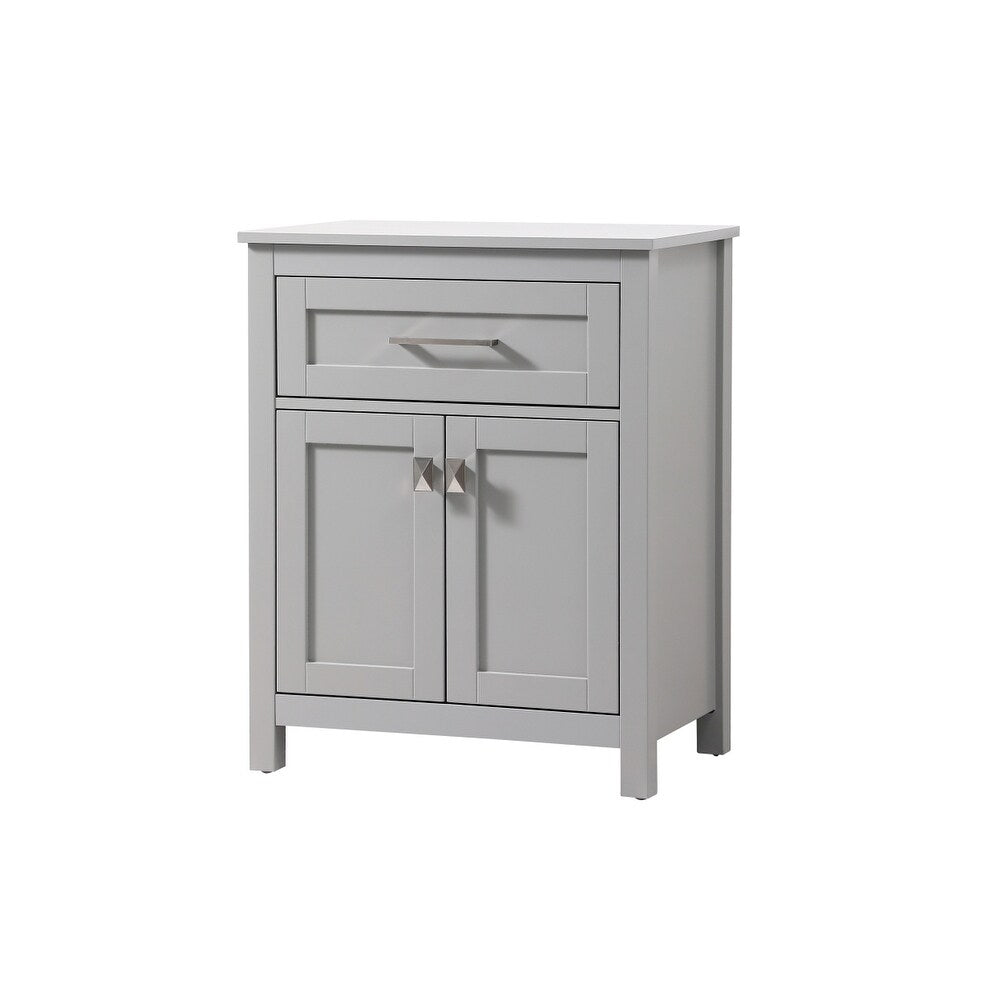 Indigo Home 24 Inch Bathroom Storage Freestanding Cabinet