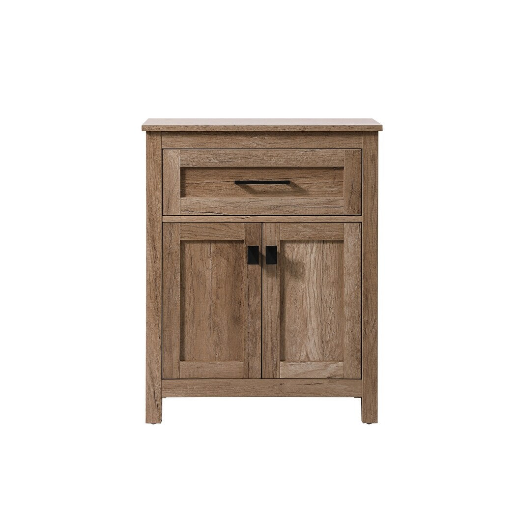 Indigo Home 24 Inch Bathroom Storage Freestanding Cabinet