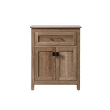 Indigo Home 24 Inch Bathroom Storage Freestanding Cabinet