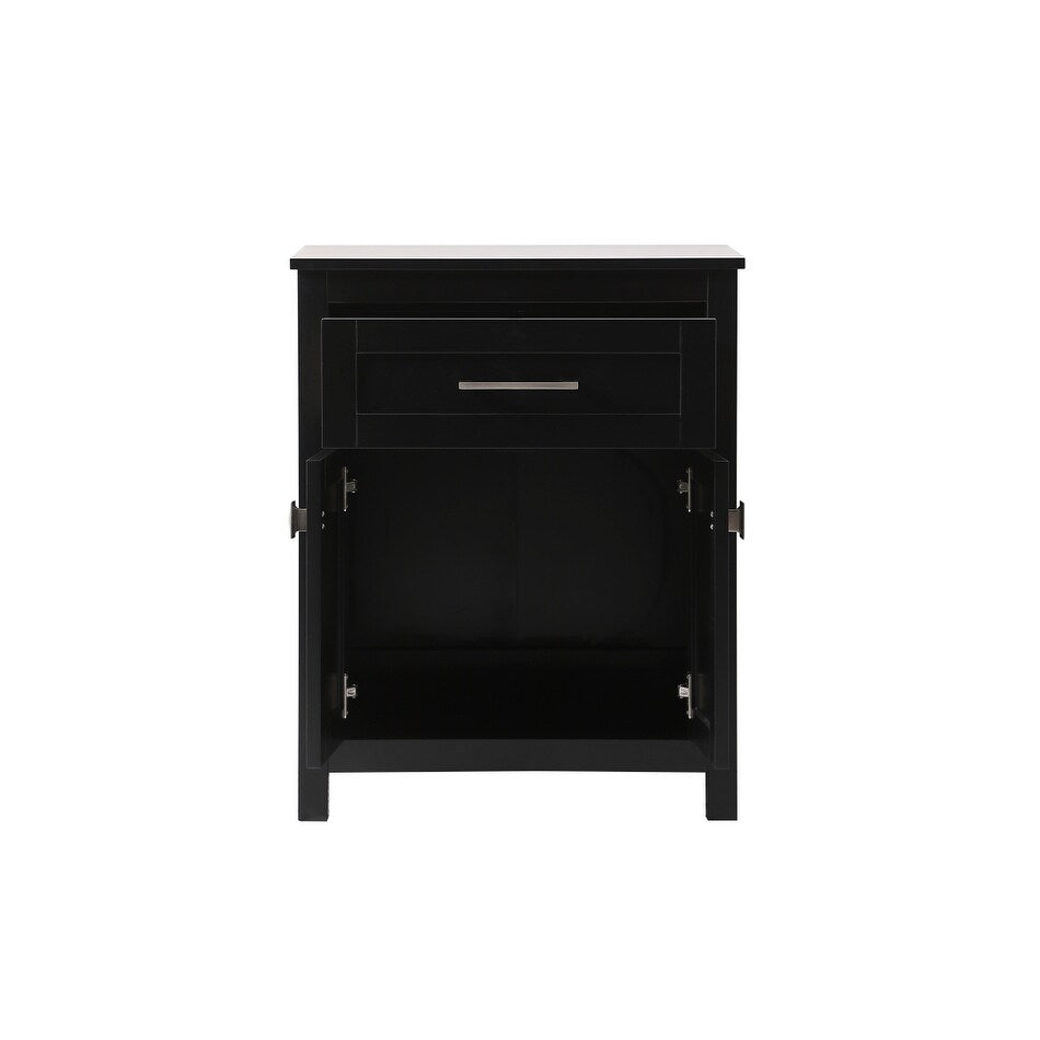Indigo Home 24 Inch Bathroom Storage Freestanding Cabinet